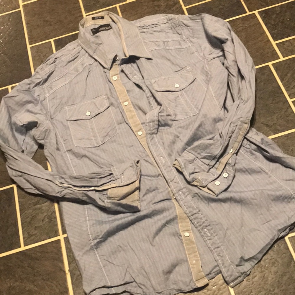 Buckle Black Button Down - image 1